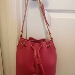 Dooney Bouurke Lucca Leather Drawstring/ BRAND NEW/NWT OBO